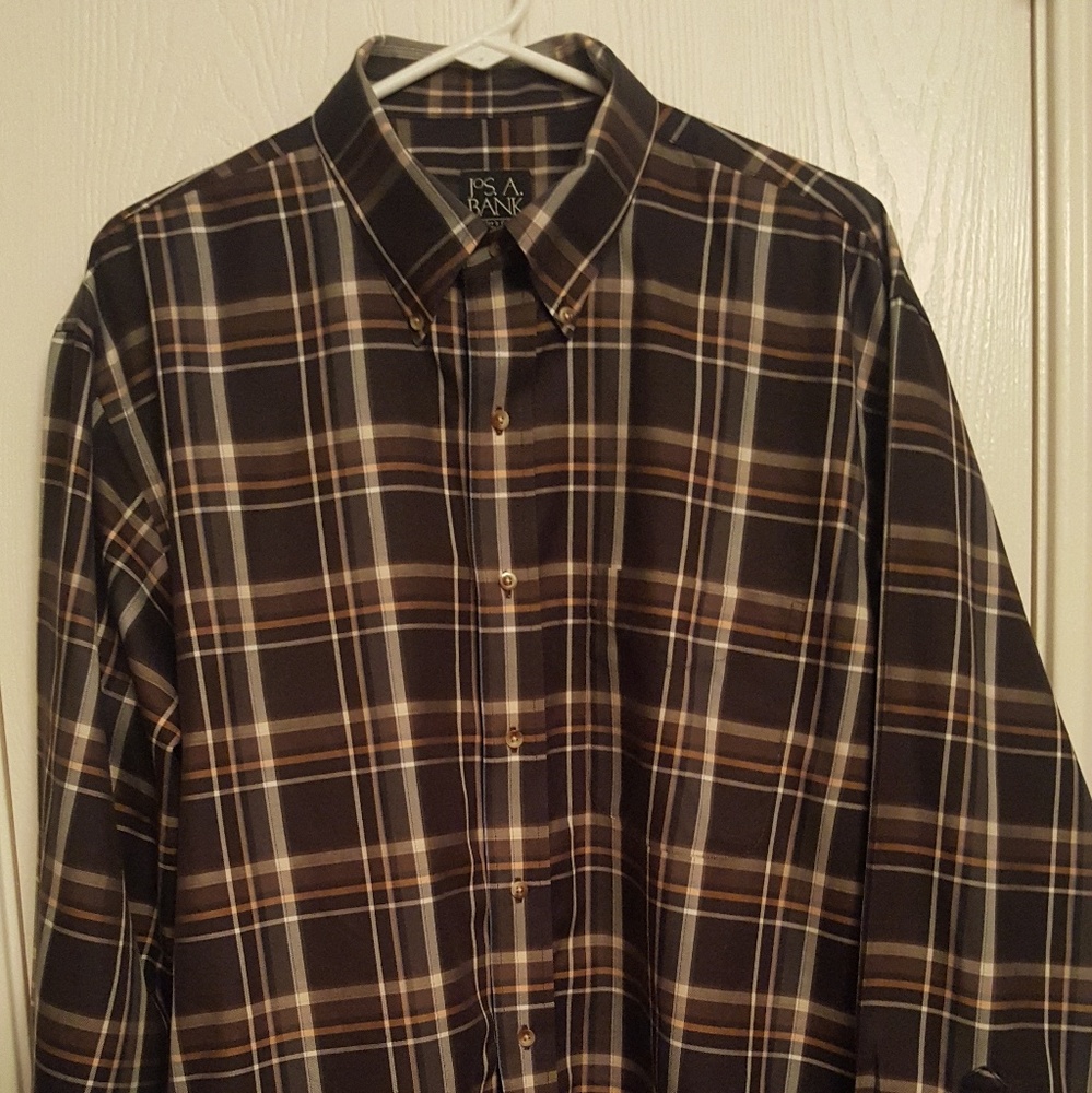 Jos. A Bank large dress button down shirt